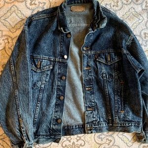 Levi oversized vintage denim jacket